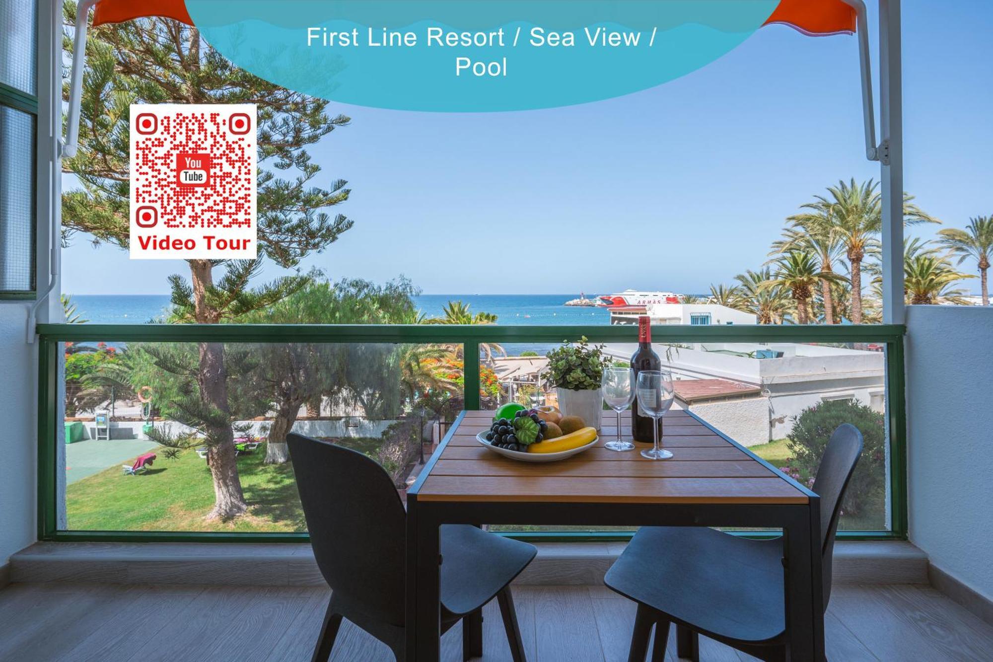 Go2Tenerife Apart'Dida Pool & First Line Of The Sea Los Cristianos  Exterior photo